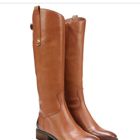 Sam Edelman Penny Tall leather riding boot - Picture 1 of 7